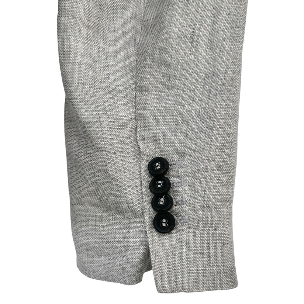 Zara Basic Collection Gray Classic Single Button … - image 6